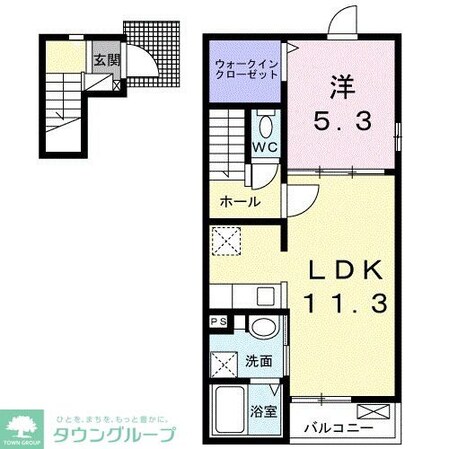 セスト湘南の物件間取画像